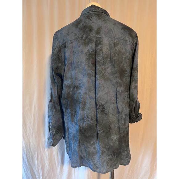 Vintage Goa Blue Embroidered Blouse - Large - Picture 4 of 10